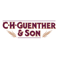 Ch Guenther and Son Logo in Red